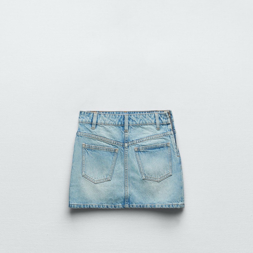 Zara Denim Mini Skirt